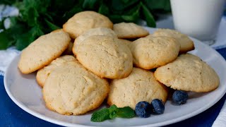 GALLETAS DE LIMON 🍋 ¡Muy fáciles y rápidas [upl. by Elmer]