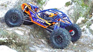 TEST of STRENGTH  NEW 2021 AXiAL quotRYFTquot CAN iT BOUNCE BL 4S LiPO RBX10  RC ADVENTURES [upl. by Nospmis]