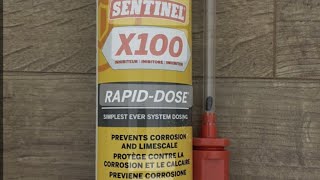 Sentinel X100 Inhibitor Rapid Dose How to use [upl. by Kamal687]