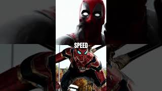 Deadpool vs SpiderMan WebSlinger vs Merc with a Mouth 🕸️🤪 marvel deadpool spiderman shorts [upl. by Arrec139]