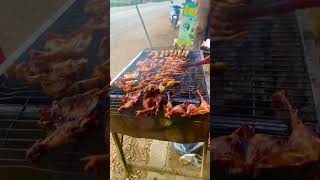 Breakfast today streetbbq food followme breakfastrecipes breakfastfood bbqcommunity bbq [upl. by Anaitit394]