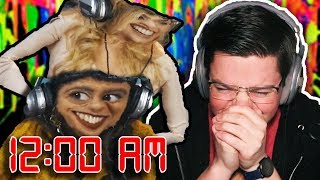 Trying not to laugh at 12 AM 😂  Try Not to Laugh Challenge 2019 [upl. by Eenet]