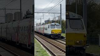 Dubbele NMBS Varkensneus in AntwerpenNoorderdokken [upl. by Nibroc276]