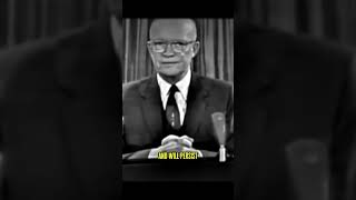 President Eisenhower’s Famous Warning About The Military Industrial Complex [upl. by Acsicnarf]