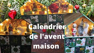 Tuto calendrier de lavent maisonnette 2022 [upl. by Agatha]