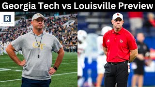 Georgia Tech vs Louisville Game Preview  College Football Game Predictions [upl. by Lilly]