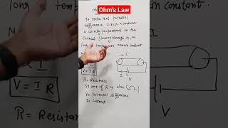 ohms law  class 10 science [upl. by Olav]