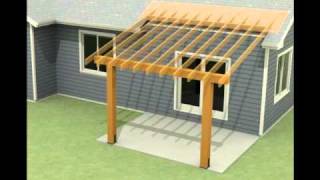 Design of a roof addition over an existing concrete patio in Bozeman MT part 1 [upl. by Sert]