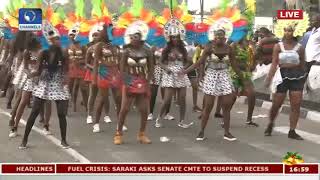 Calabar Carnival Attracts Visitors To State Pt2 Live Events [upl. by Nahtal]