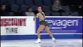 Wakaba Higuchi JPN 2024 Skate America Practise SP Runthrough [upl. by Kare]