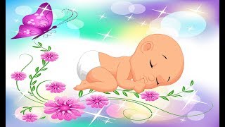 Berceuse pour Bébé ♫❤ Et Relaxant Animation de Papillons ♫❤ Bébé Dormir [upl. by Bonne664]