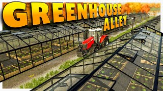 GREENHOUSE ALLEY  The Silent Money Maker  Farming Simulator 2022 Gameplay [upl. by Ecnav]