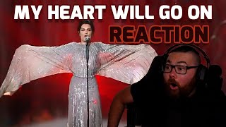 Jessie J My Heart Will Go On The Singer 2018 Reaction [upl. by Ahsenet]