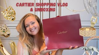 Cartier shopping vlog I WHY I buy my pieces NOT in Paris amp MY BIGGEST CARTIER UNBOXING [upl. by Tamaru]