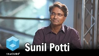 Sunil Potti Nutanix  nextconf  Nutanix Next Europe  theCUBE [upl. by Sineray336]