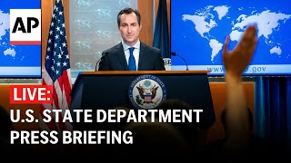 US State Department press briefing 31424 [upl. by Ashbaugh]