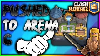 BEST DECK THAT CAN PUSH YOU TO ARENA 7 EASILY  Clash Royale Attack Strategy [upl. by Spillar196]