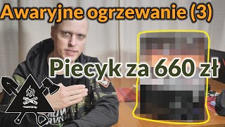 Test pieca naftowego ten piecyk za 660 zł ogrzeje niemal każdy Wasz pokój w sytuacji awaryjnej [upl. by Egreog]