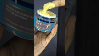 Blue Nectar Saffron Antiaging cream  skin care  for dry flaky normal skin  face Moisturizer [upl. by Aicilaanna]