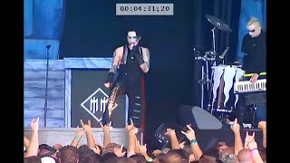 Marilyn Manson 20030828 West Palm Beach FL  Coral Sky Amphitheatre UNRELEASED PROSHOT 4K [upl. by Anissej]