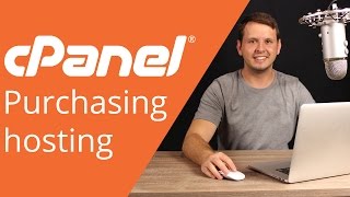 cPanel beginner tutorial 1  How to purchase hosting [upl. by Kidder]