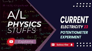 Potentiometer Experiment 1 Current Electricity  23 [upl. by Eisiam]