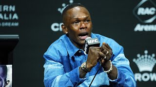 Israel Adesanya Bursts Into Tears In Explosive DDP Exchange At UFC 305 Presser [upl. by Eiramrebma]