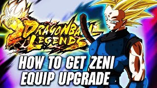 DRAGON BALL LEGENDS How To get Equipment Guide amp THE BEST WAY TO GET ZENI  DB legends [upl. by Seeto]