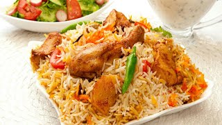 Restaurant Chicken Biryani  Teh wali biryani recipe The Taste Bud [upl. by Eesyak693]