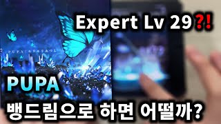 뱅드림자작채보 채보 퀄리티가 엄청납니다 재 밌 다   PUPA Expert 29 FULL COMBO [upl. by Bank]