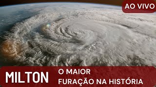 Furacão MILTON  AO VIVO   Hurricane MILTON  LIVE  Tampa bay Key West  FL milton hurricane [upl. by Nosirb]