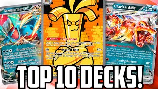 Top 10 Best Pokemon TCG Decks January 2024 META [upl. by Octave]