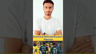 Australia Defected Rizwans Pakistan PakvsAus PatCummins JoshInglis NaseemShah harisrauf [upl. by Guido]