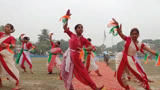 bande mataram bande song । বন্দে মাতরম বন্দে । Gosanimari High School । গোসানীমারী হাই স্কুল । [upl. by Hal]