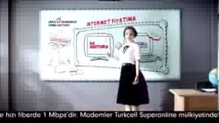 Digiturk Nil Karaibrahimgilli Limitsiz İnternet Reklam Filmi Ocak 2014 [upl. by Freed270]