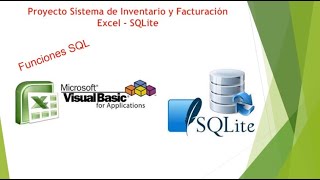 Proyecto Sistema Inventario Facturación Excel SQLite  Funciones SQL [upl. by Sternberg]