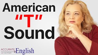 american accent  American T sound  pronunciation of american english  Accurate English [upl. by Hanus]