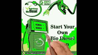 Start Your Own Bio  diesel Pump biofuel gogreen short [upl. by Caesaria]