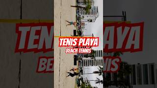 Tenis Playa  Salinas Beach  Beach Tennis [upl. by Aneerbas49]