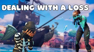 Dealing with a LOSS Managing Anxiety  Stress Fortnite Gameplay [upl. by Chauncey]