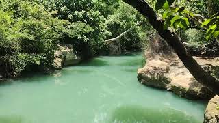 Los coyotes river waterfall swimming tour near Liberia city Guanacaste Province Costa Rica [upl. by Riba]