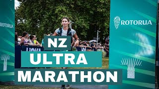 Running an ultra marathon in New Zealand  Ultra Trail Tarawera UTMB [upl. by Ynagoham]