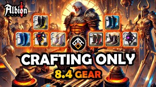 CRAFTING 84 with focus amp daily bonus  Full SPEC on everything  Gordinh  ALBION ONLINE [upl. by Akym482]