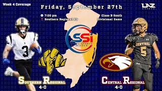 Southern Regional 21 Central Regional 26  Game Recap Highlights  Shore Sports Insider [upl. by Torbert]