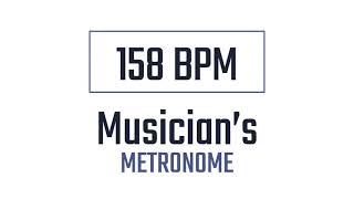 158 BPM  Metronome [upl. by Ashwin]