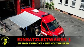 Einsatzleitwagen ELW 1 der Stadtfeuerwehr Bad Pyrmont [upl. by Ermeena]