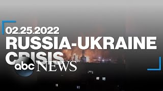 RussiaUkraine Crisis February 25 2022 [upl. by Naida789]