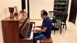 Khwaab Ho Tum Ya Koi Haqeeqat  Kishore Da  Teen Devian  S D Burman  Piano Cover  Satish Khurana [upl. by Aljan]