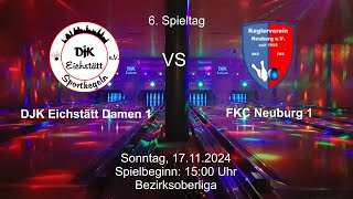 DJK Eichstätt Damen 1  FKC Neuburg 1 [upl. by Nosam17]