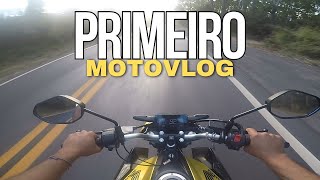 PRIMEIRO MOTOVLOG NA CB300F TWISTER [upl. by Kenti]